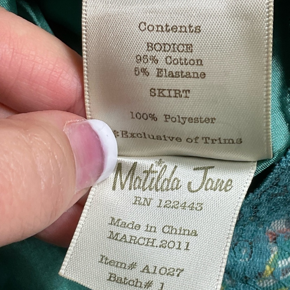 MATILDA Jane You‎ & Me Mona Ballet Dress Sz M - Picture 6 of 7